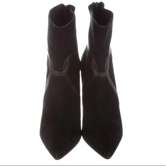 Rachel Zoe Liana Leather Trim Stretch Suede Boot, Size 8 - Picture 3 of 10